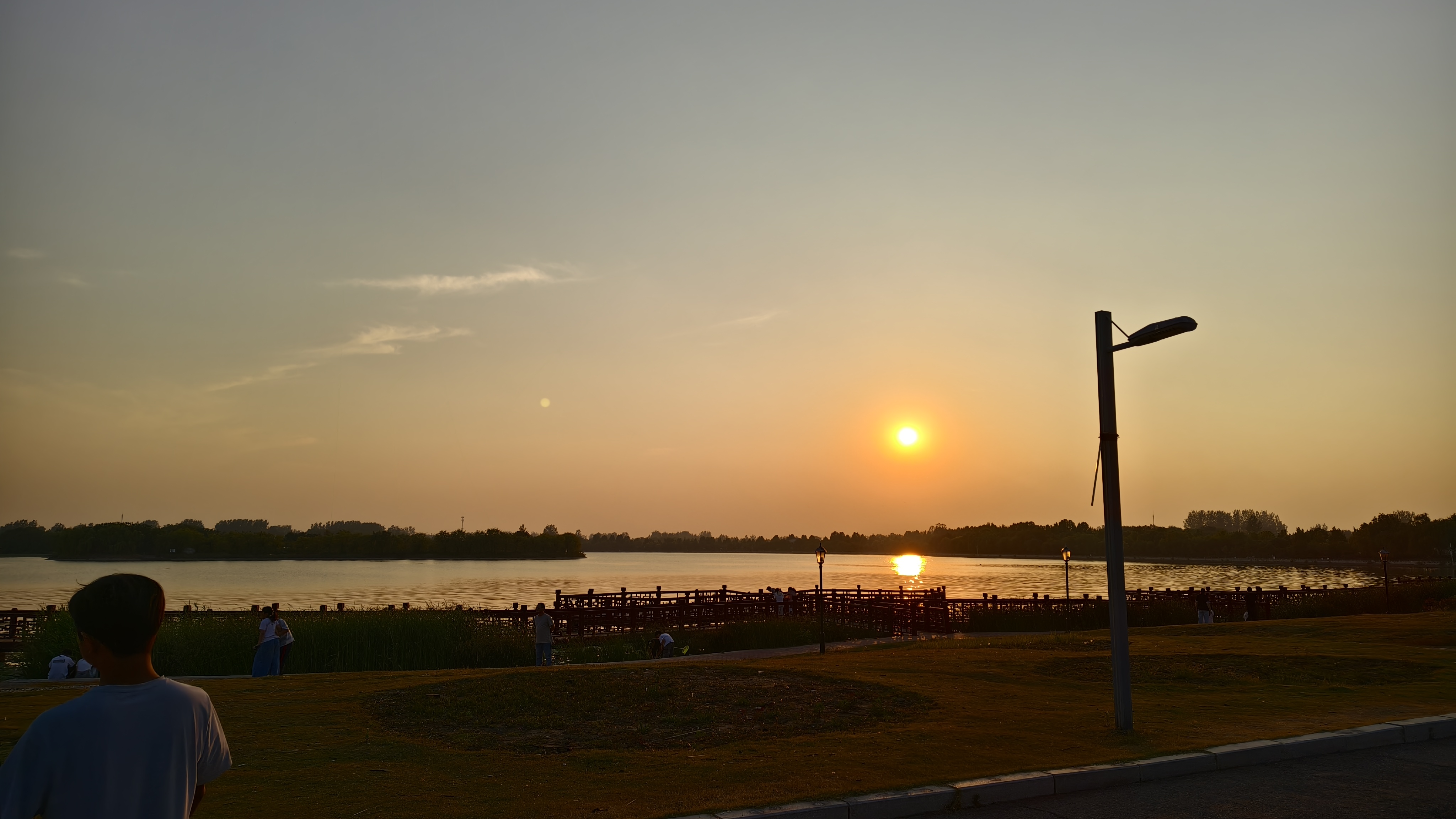一起看夕阳